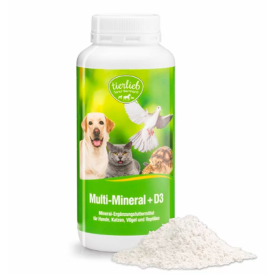 MULTI MINERAL + D3 pro psy a kočky 200 g Tierlieb SANCT...