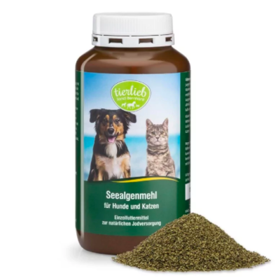 SEEALGENMEHL - prášek z mořských řas pro psy a kočky 300...
