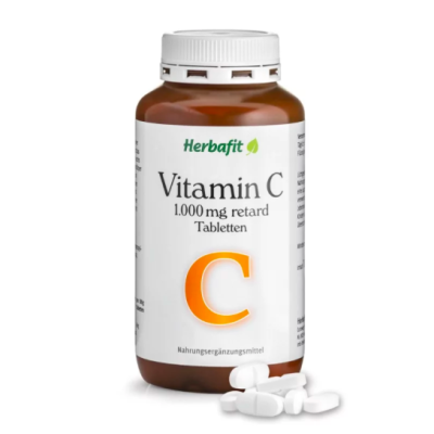 VITAMÍN C s postupným uvolňováním 1000 mg 180 tbl. HERBAFIT