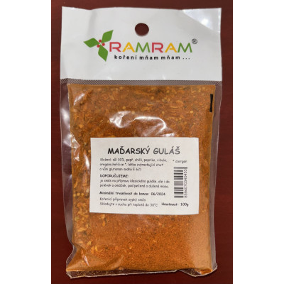 MAĎARSKÝ GULÁŠ 100 g RAMRAM