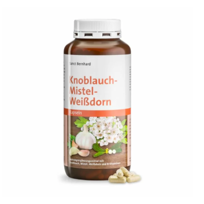 KNOBLAUCH - MISTEL - WEIẞDORN - Česnek, jmelí, hloh 480...