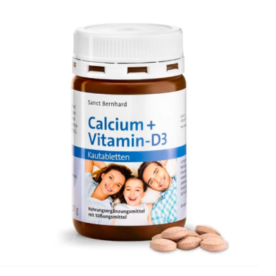 CALCIUM + VITAMÍN D3 - Vápník a Vitamín D3 150 tbl. SANCT...