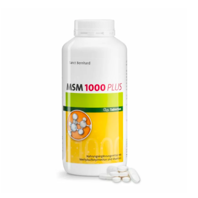 MSM 1000 mg PLUS - 500 tbl. SANCT BERNHARD