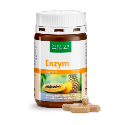ENZYM - Trávicí enzymy 90 kps. SANCT BERNHARD