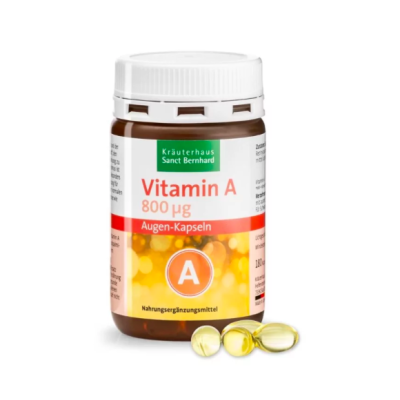VITAMÍN A - 800 μg 180 kps. SANCT BERNHARD