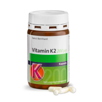 VITAMÍN K2 - 200 µg 120 kps. SANCT BERNHARD