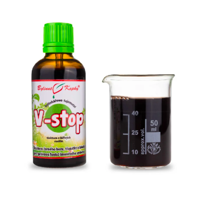 V-STOP - bylinné kapky - tinktura - Bylinkářovo tajemství...
