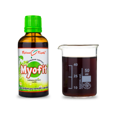 MYOFIT - bylinné kapky - tinktura - Bylinkářovo tajemství...