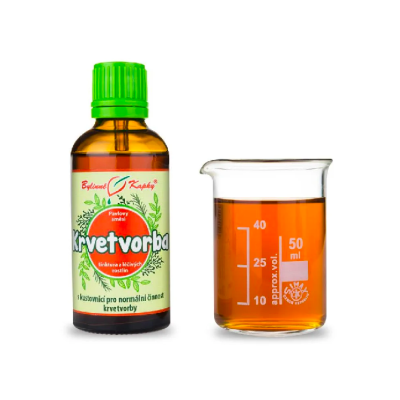 KRVETVORBA - Pavlovy bylinné kapky - tinktura 50 ml...