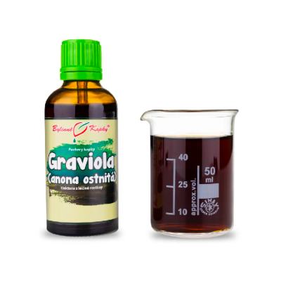 GRAVIOLA (anona ostnitá) - Pavlovy bylinné kapky -...
