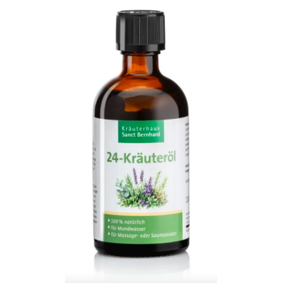 OLEJ Z 24 LÉČIVÝCH BYLIN - 24 - Kräuteröl 100 ml SANCT...