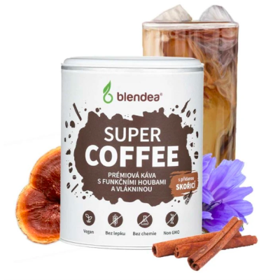 PRÉMIOVÁ KÁVA S FUNKČNÍMI HOUBAMI A VLÁKNINOU -...