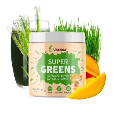 SUPERGREENS - Mango BIO 90 g BLENDEA