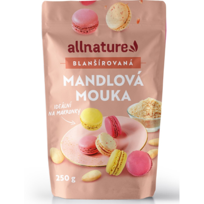 MANDLOVÁ MOUKA - blanšírovaná 250 g ALLNATURE