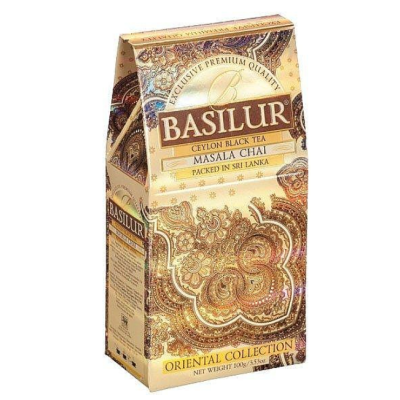 Orient Masala Chai - černý sypaný čaj - papír 100 g BASILUR