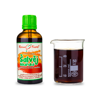 copy of ŠALVĚJ BIO - bylinné kapky - tinktura 50 ml...
