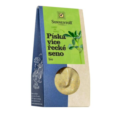 PÍSKAVICE ŘECKÉ SENO BIO mletá - 35g SONNENTOR