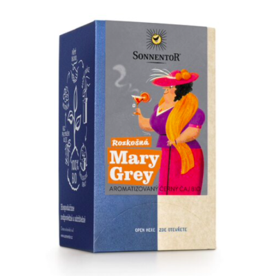 ROZKOŠNÁ MARY GREY BIO - porcovaný černý čaj 27g SONNENTOR