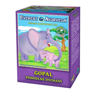GOPAL - ÁJURVÉDSKÝ DĚTSKÝ ČAJ – dýchací cesty, sypaný čaj...