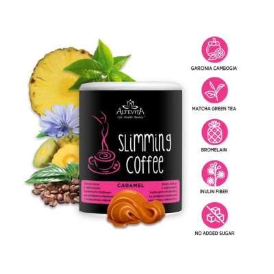 Káva Slimming cafe karamel 100 g Altevita