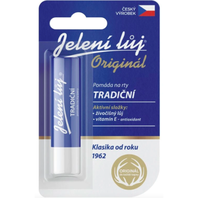JELENÍ LŮJ - Tradiční pomáda na rty - 4,5 g REGINA