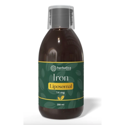 LIPOZOMÁLNÍ ŽELEZO CHELÁT (Liposomal Iron) 200ml HERBATICA