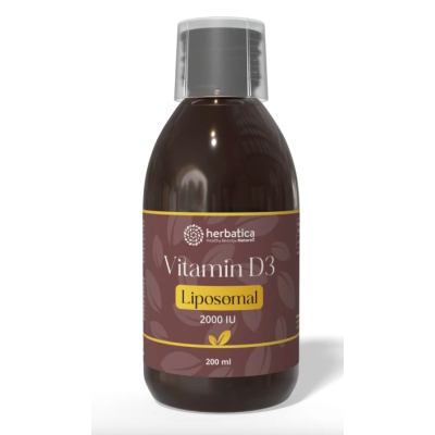 LIPOZOMÁLNÍ VITAMÍN D3 2000 IU (Liposomal) 200ml HERBATICA