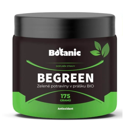 ZELENÉ POTRAVINY BIO v prášku - BeGreen 175g BOTANIC