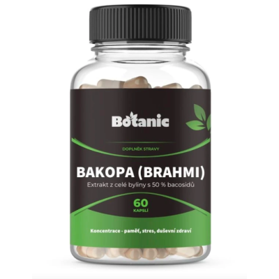 BAKOPA (Brahmi) - Extrakt z celé byliny s 50 % bacosidů...