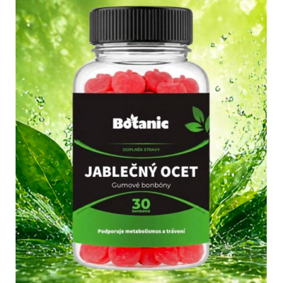 JABLEČNÝ OCET - Gumové bonbony 30 ks. BOTANIC