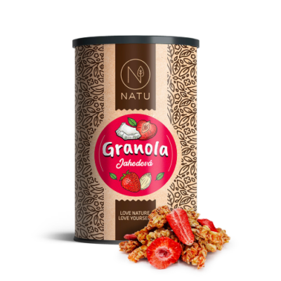 GRANOLA - JAHODA S MANDLEMI 250g NATU
