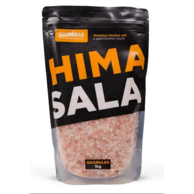 Himalájská sůl hrubá 1kg sáček Purasana