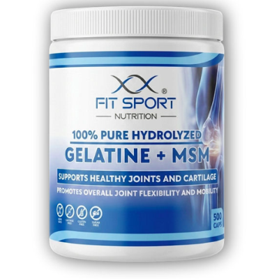 KLOUBNÍ VÝŽIVA - 100% Pure Hydrolyzed Gelatine + MSM -...
