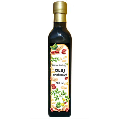 ARAŠÍDOVÝ OLEJ 500ml NATURAL PRODUCT