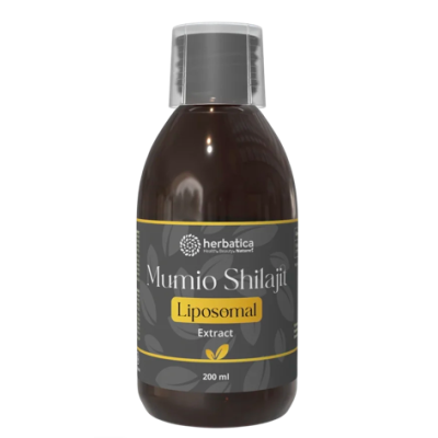LIPOZOMÁLNÍ SHILAJIT MUMIO EXTRAKT (Iiposomal) 200ml...