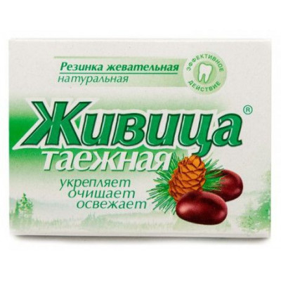 Sibiřská žvýkací pryskyřice bez přísad 5 ks