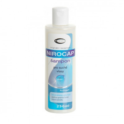 Nirocap ED šampon pro suché vlasy 250 ml Topvet GREEN IDEA