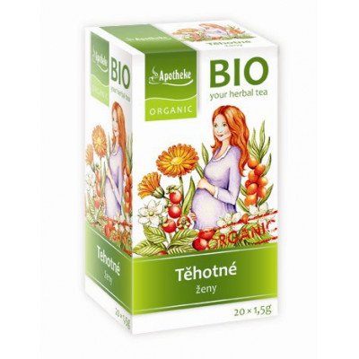 Těhotné ženy - bylinný čaj BIO 20 x 1,5 g Apotheke