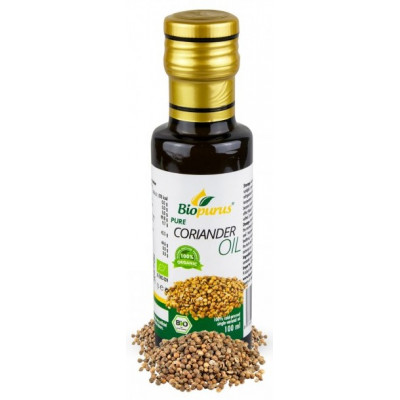 Koriandrový olej 100% BIO 100 ml Biopurus