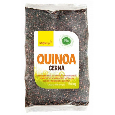 Quinoa černá BIO 500 g Wolfberry