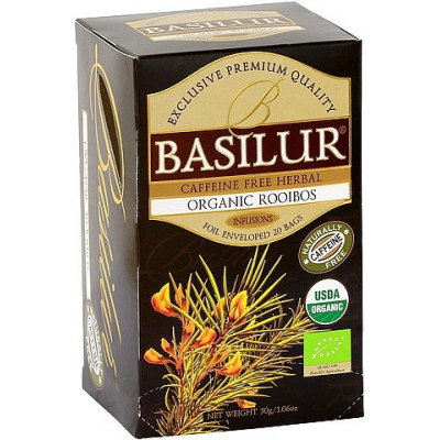 Rooibos - bylinný porcovaný čaj BIO 25 x 1,5 g BASILUR