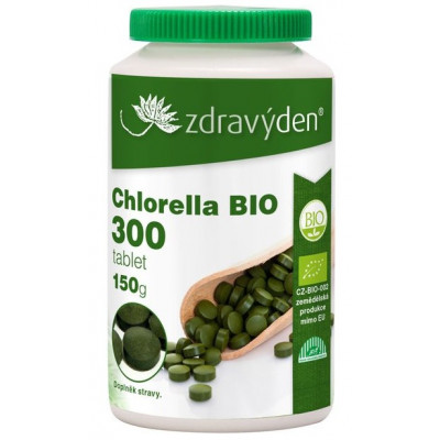 Chlorella BIO 300 tbl - 150g - Zdravý den