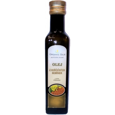 Hořčičný olej 250 ml Organic Oils