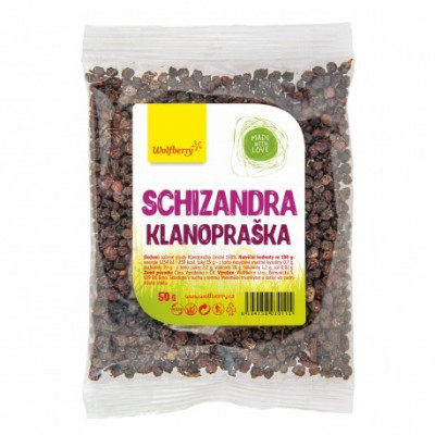 SCHIZANDRA plod - Klanopraška 50 g Wolfberry