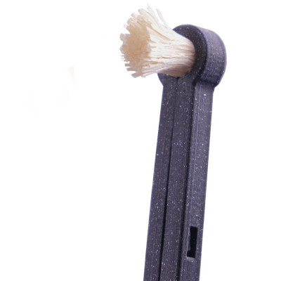 Přírodní zubní kartáček s násadou rawtoothbrush černá Yoni