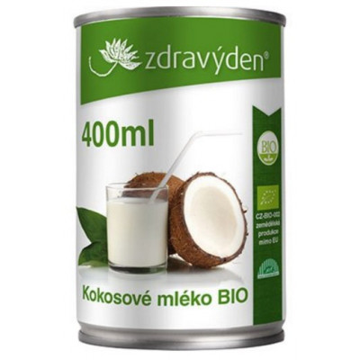 Kokosové mléko 400 ml BIO Zdravý den