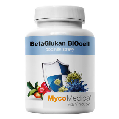 BetaGlukan BIOcell 90 kapslí MycoMedica