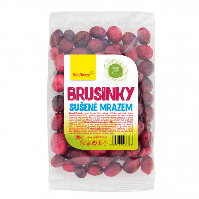 Brusinky sušené mrazem 20 g Wolfberry