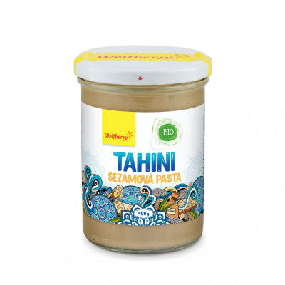 Tahini sezamová pasta BIO 400 g Wolfberry