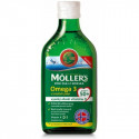 MÖLLERS Omega 3 50+ olej z tresčích jater s citronovou příchutí 250 ml
